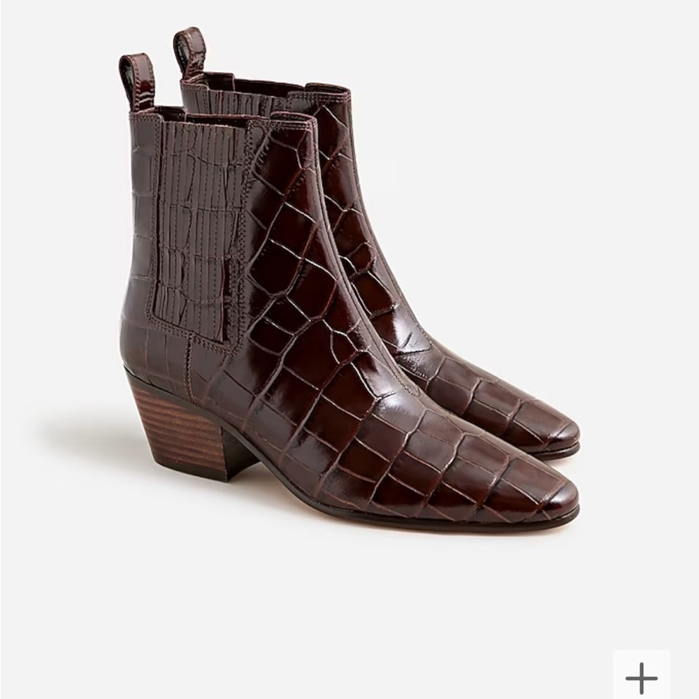 J. Crew boots and matching belt size Large. Worn once!